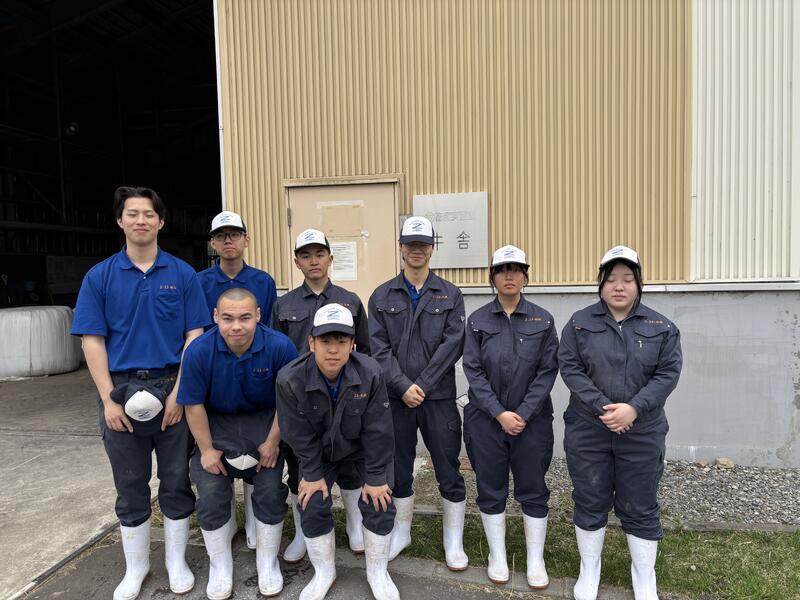 和牛の飼育管理をした３年生牛班